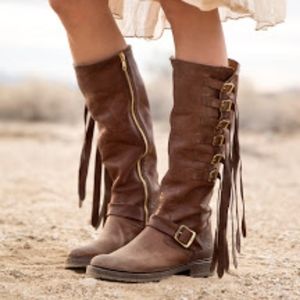 Women's Frye Veronica Strap Tall Knee High Boots